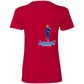 ArtichokeUSA Character and Font design. Let's Create Your Own Team Design Today. Amber. Ladies' Boyfriend T-Shirt
