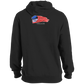 OPG Custom Design #12. American Golfer. Male Edition. Tall Pullover Hoodie