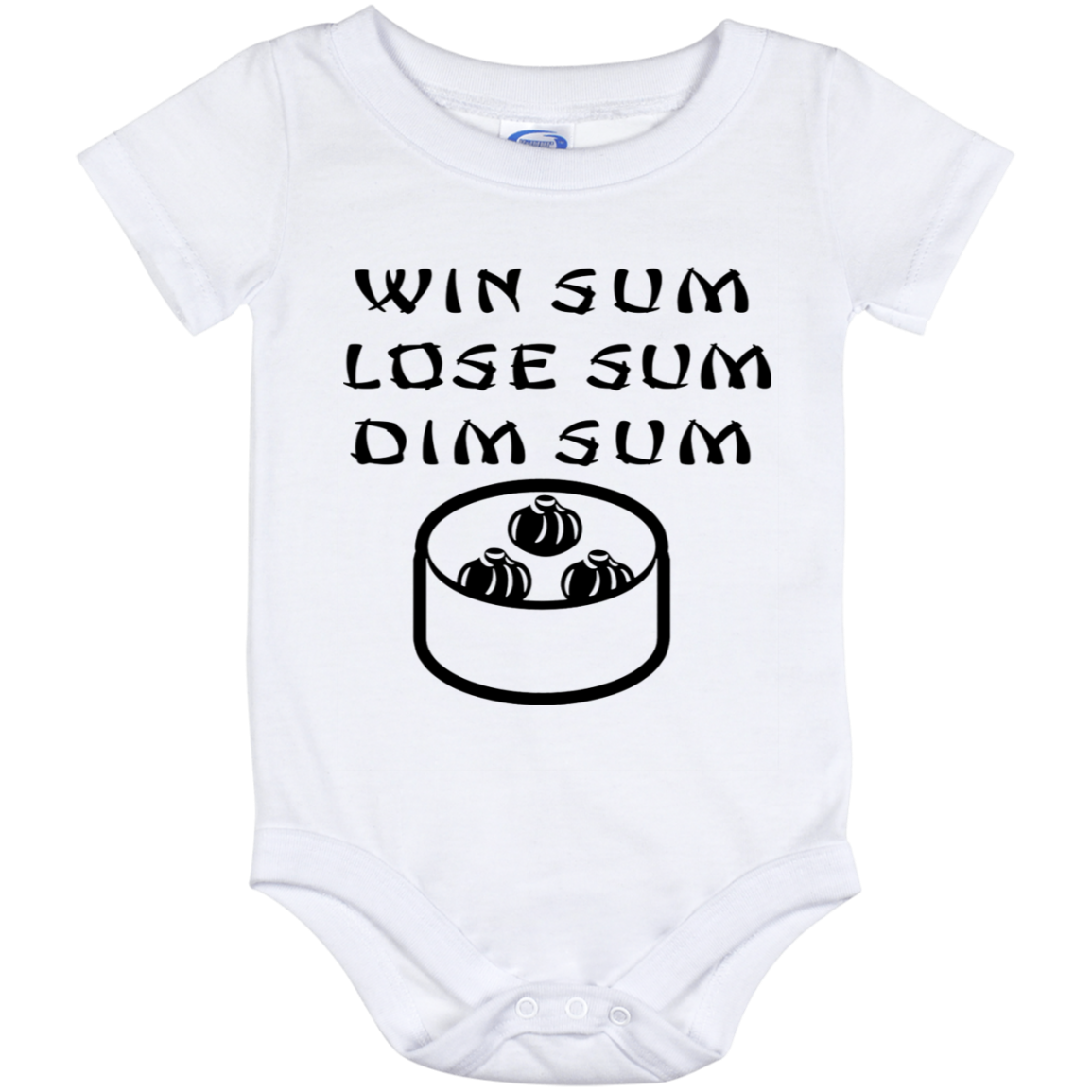 ArtichokeUSA Custom Design. WIN SUM. LOSE SUM. DIM SUM. Baby Onesie 12 Month