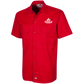 Embroidered Men's Short Sleeve Workshirt