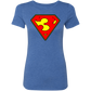 The GHOATS Custom Design. #38 Super 3. APA League. Ladies' Triblend T-Shirt