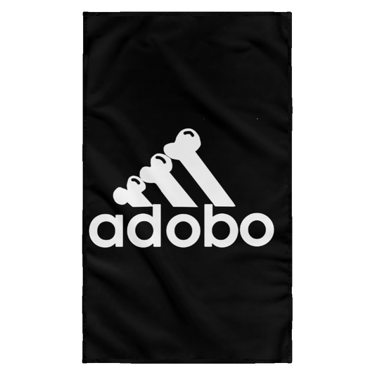 ArtichokeUSA Custom Design. Adobo. Adidas Parody. Sublimated Wall Flag
