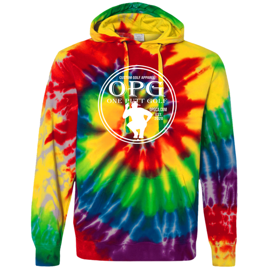 Tie-Dyed Pullover Hoodie