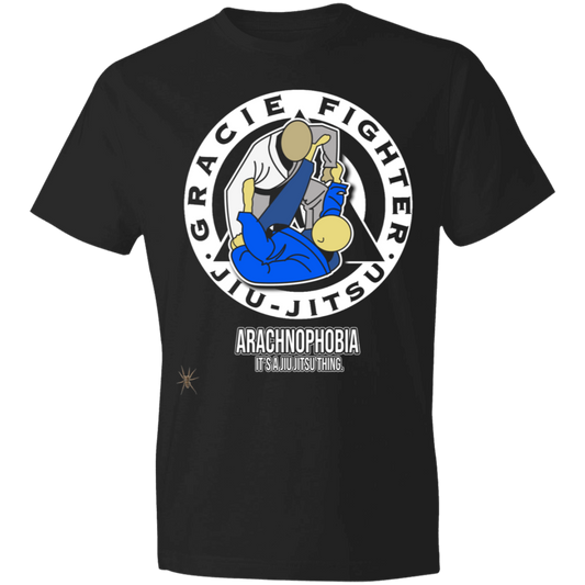 Artichoke Fight Gear Custom Design #1. Arachnophobia: Fear of Spiders. Spider Guard. It's a Jiu Jitsu Thing. Pre-Shrunk 100% Combed Ringspun Cotton T-Shirt
