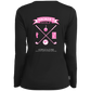 ZZZ#20 OPG Custom Design. 1st Annual Hackers Golf Tournament. Ladies Edition. Ladies’ Long Sleeve Performance V-Neck Tee
