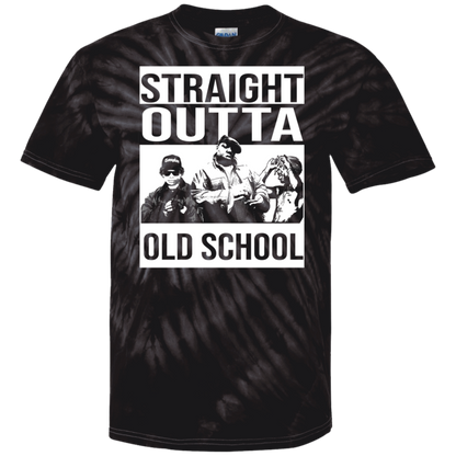 ArtichokeUSA Custom Design. Straight Outta Old School. The GOATs of Rap. Fan Art. 100% Cotton Tie Dye T-Shirt