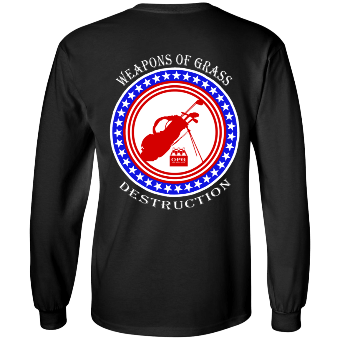 OPG Custom Design #18. Weapons of Grass Destruction. Youth Long Sleeve T-Shirt