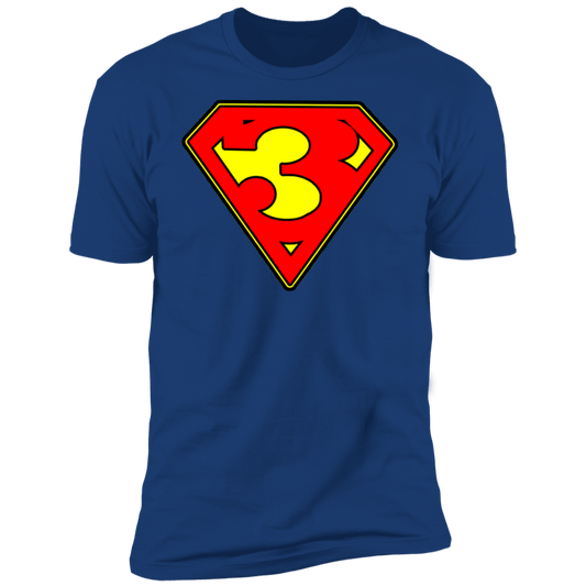 The GHOATS Custom Design. #38 Super 3. APA League. Premium Short Sleeve T-Shirt