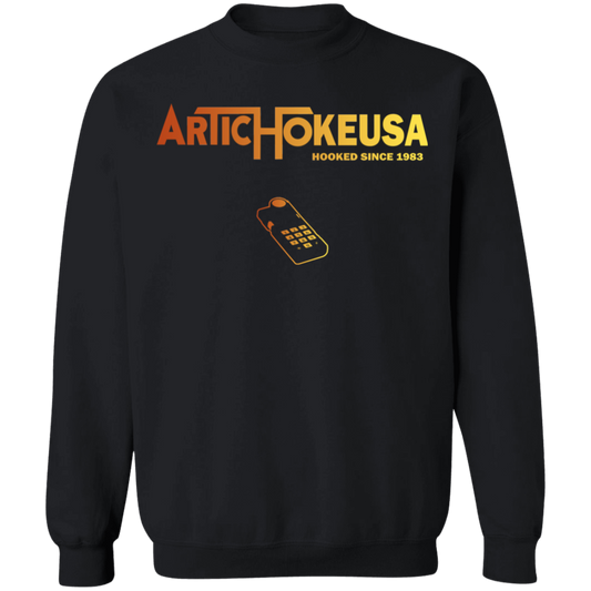 ArtichokeUSA Custom Design. Pitfall Game. Activision Parody. Crewneck Pullover Sweatshirt