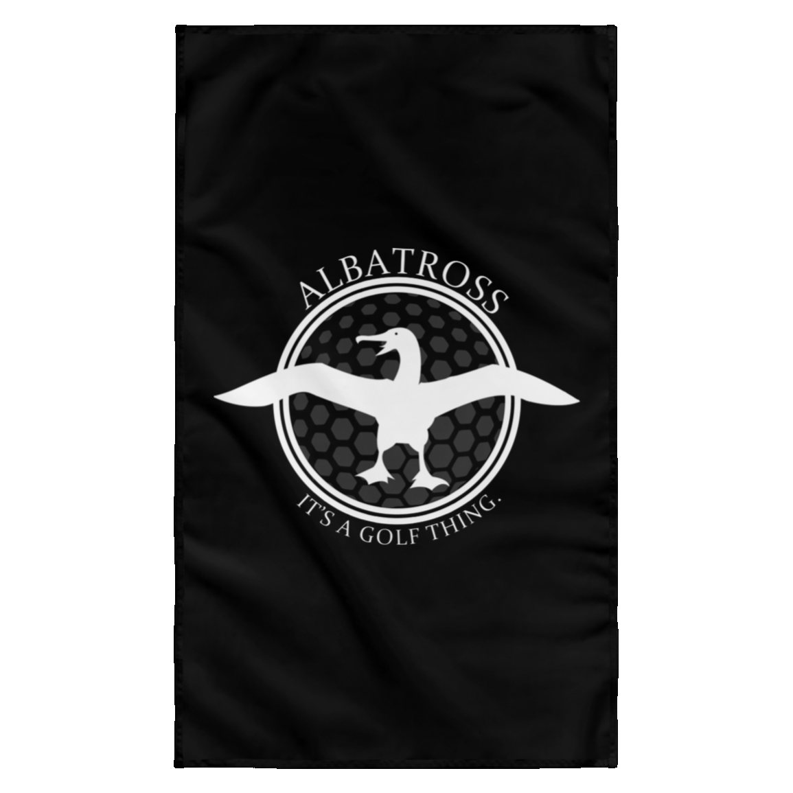 OPG Custom Artwork #1. Albatross. It's a golf thing. Sublimated Wall Flag