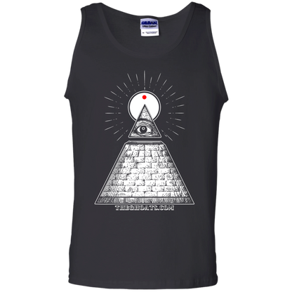 The GHOATS custom design #10. All Seeing Eye. 100% Cotton Tank Top