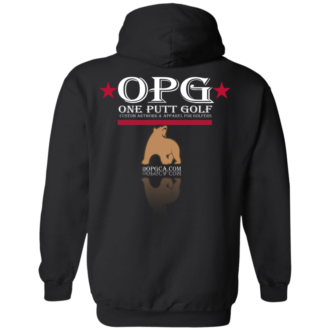 OPG Custom Design #14. Golf California. Basic Hoodie