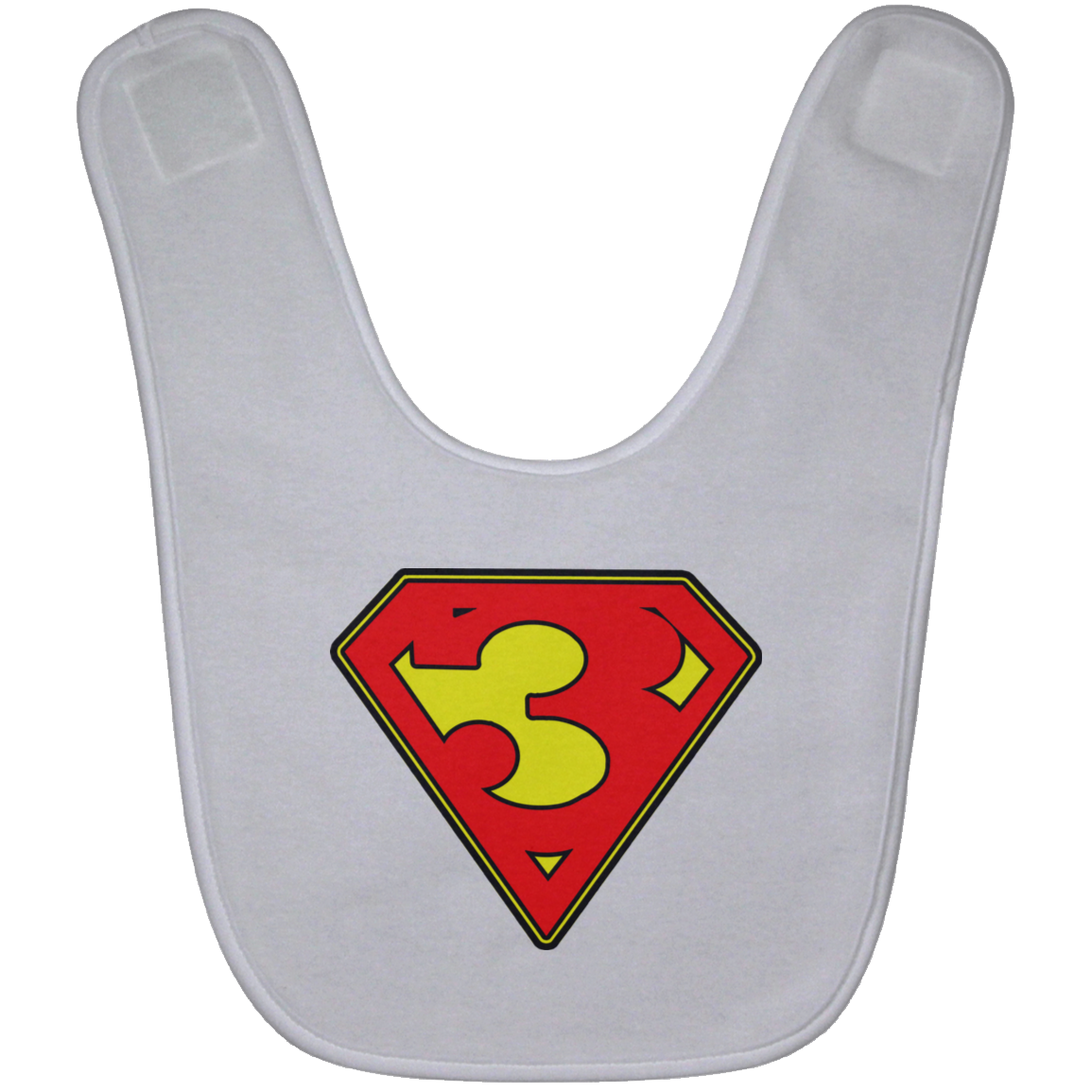 The GHOATS Custom Design. #38 Super 3. APA League. Baby Bib