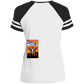 The GHOATS Custom Design. #38 Super 3. APA League. Ladies' Game V-Neck T-Shirt
