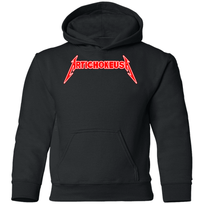 ArtichokeUSA Custom Design. Metallica Style Logo. Let's Make One For Your Project. Youth Pullover Hoodie
