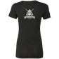The GHOATS Custom Design #37. Sugar Skull Pool Theme. Ladies' Triblend T-Shirt