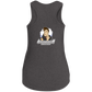 ArtichokeUSA Custom Design. Vaccinated AF (and fine). Ladies' Tri Racerback Tank