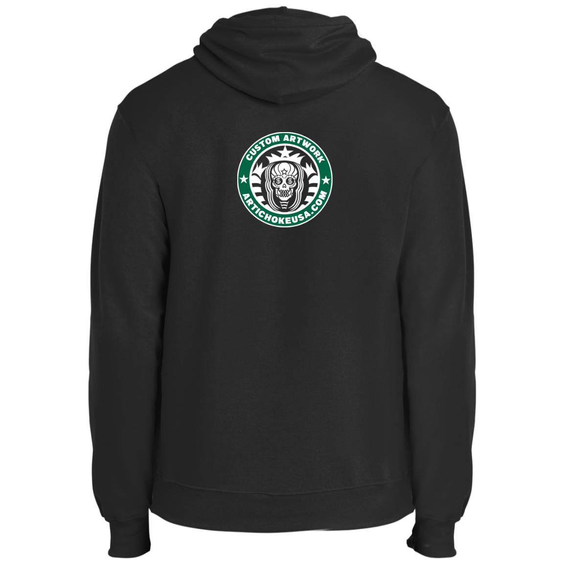 ArtichokeUSA Custom Design. Money Can't Buy Happiness But It Can Buy You Coffee. Fleece Pullover Hoodie