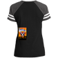 The GHOATS Custom Design. #38 Super 3. APA League. Ladies' Game V-Neck T-Shirt