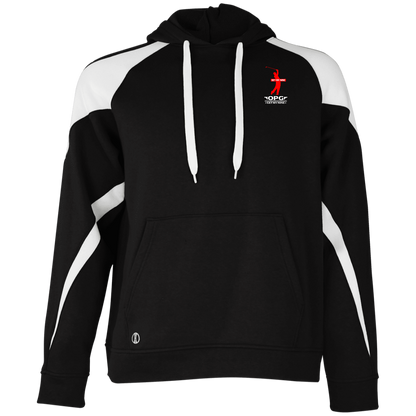 OPG Custom Design #16. Get My Nine. Male Version. Colorblock Fleece Hoodie