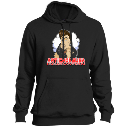 ArtichokeUSA Custom Design. Innovation. Elon Musk Parody Fan Art. Tall Pullover Hoodie