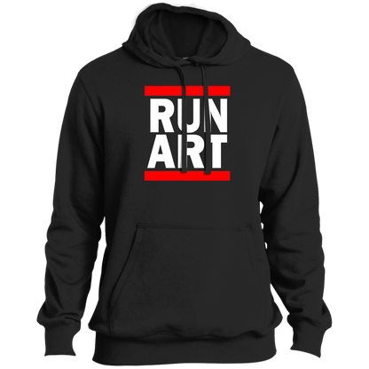 ArtichokeUSA Custom Design. RUN ART.  RUN DMC Parody. Tall Pullover Hoodie