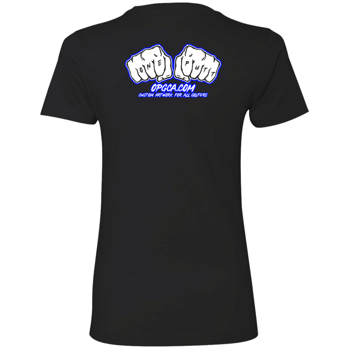 OPG Custom Design #3. Blue Tees Blues Brothers Fan Art. Ladies' Boyfriend T-Shirt