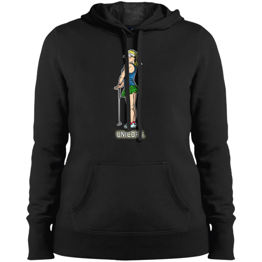 OPG Custom Design #18. Unicorn. Golf. Ladies' Pullover Hoodie