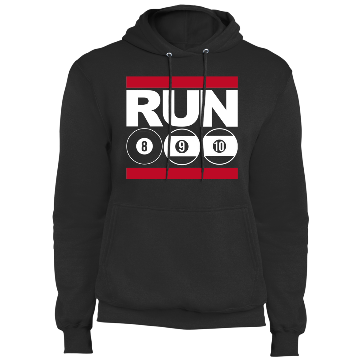 The GHOATS Custom Design. #29 run 8 9 10 ball. Fleece Pullover Hoodie