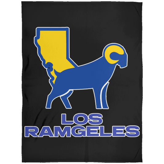 ArtichokeUSA Custom Design. Los Ramgeles. Fan Art. Arctic Fleece Blanket 60x80