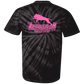 ArtichokeUSA Custom Design. Ruffing the Passer. Pitbull Edition. Female Version. 100% Cotton Tie Dye T-Shirt