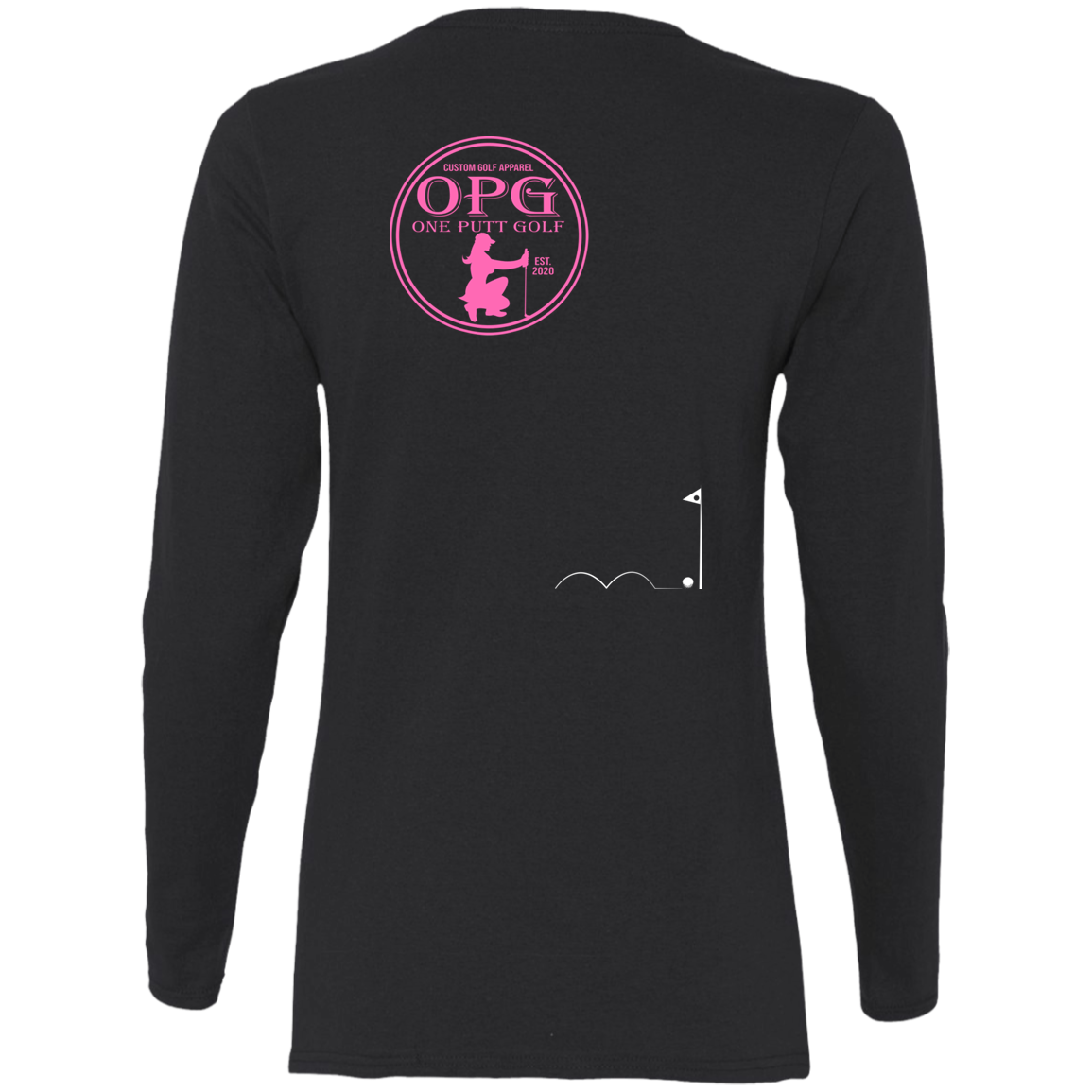 OPG Custom Design #4. I Don't See Noting Wrong With A Little Bump N Run. Ladies' 100% Cotton T-Shirt
