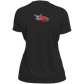 OPG Custom Design #12. American Golfer. Female Edition. Ladies’ 100% polyester V-Neck Tee