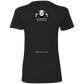 The GHOATS Custom Design. #19 Pool & Music. Ladies' Boyfriend T-Shirt