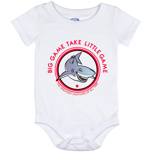 The GHOATS Custom Design. #25 Big Game Take Little Game. Baby Onesie 12 Month