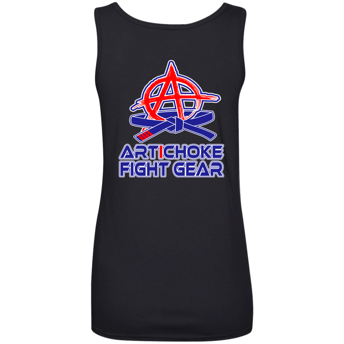 Artichoke Fight Gear Custom Design #4. Eat. Sleep. BJJ/Create Your Own Custom Design Repeat. BJJ. Ladies' 100% Ringspun Cotton Tank Top