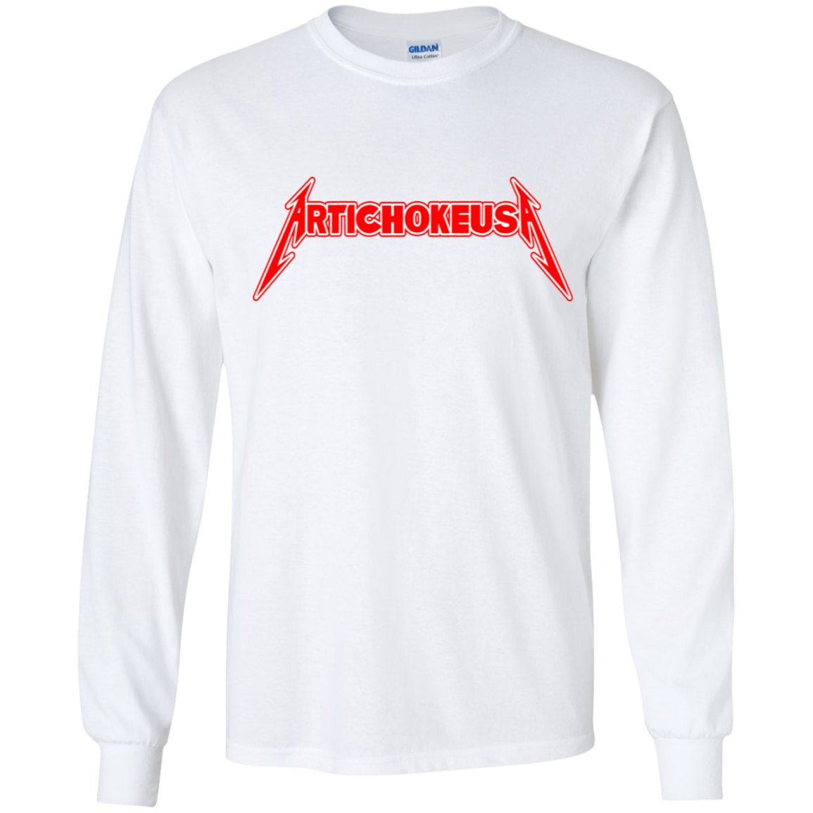 ArtichokeUSA Custom Design. Metallica Style Logo. Let's Make One For Your Project. Youth LS T-Shirt