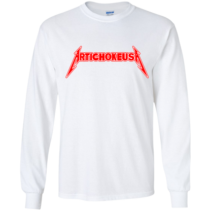 ArtichokeUSA Custom Design. Metallica Style Logo. Let's Make One For Your Project. Youth LS T-Shirt