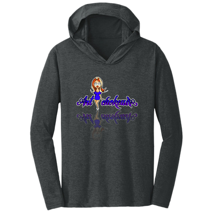 ArtichokeUSA Character and Font Design. Let’s Create Your Own Design Today. Blue Girl. Triblend T-Shirt Hoodie