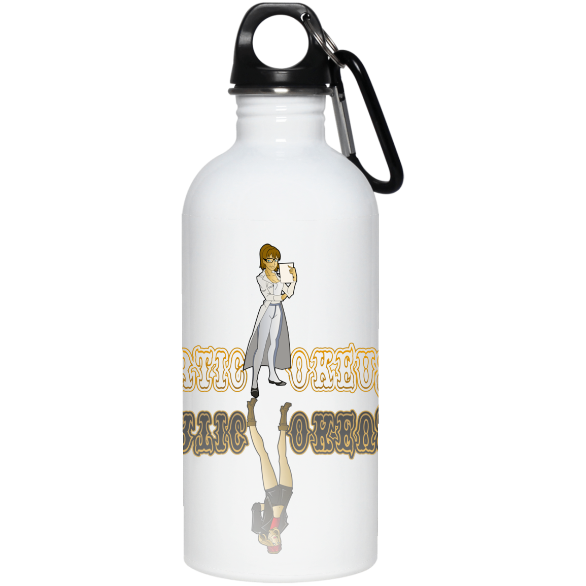 ArtichokeUSA Custom Design. Façade: (Noun) A false appearance that makes someone or something seem more pleasant or better than they really are. 20 oz. Stainless Steel Water Bottle