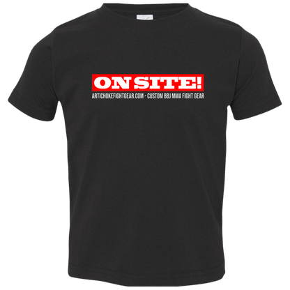 Artichoke Fight Gear Custom Design #14. ON SITE! Toddler Jersey T-Shirt