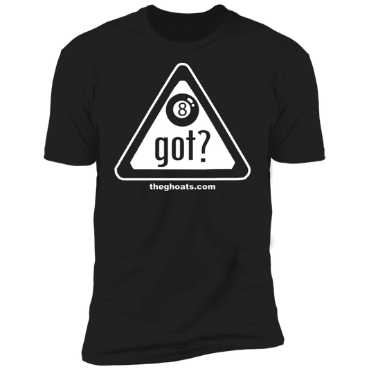 The GHOATS Custom Design. #40 Got Game? / Guess Not. Premium Short Sleeve T-Shirt