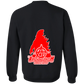 ArtichokeUSA Custom Design. Godzilla. Long Live the King. (1954 to 2019. 65 Years! Fan Art. Crewneck Pullover Sweatshirt