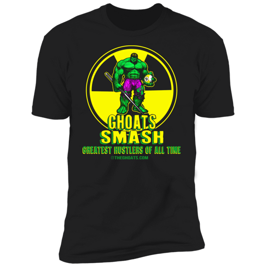 The GHOATS Custom Design. #13. GHOATS SMASH. Premium Short Sleeve T-Shirt