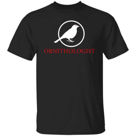 OPG Custom Design # 24. Ornithologist. A person who studies or is an expert on birds. 5.3 oz. T-Shirt