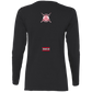 The GHOATS Custom Design. #29 run 8 9 10 ball. Ladies' Cotton LS T-Shirt