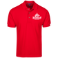 Embroidered Cotton Pique Knit Polo
