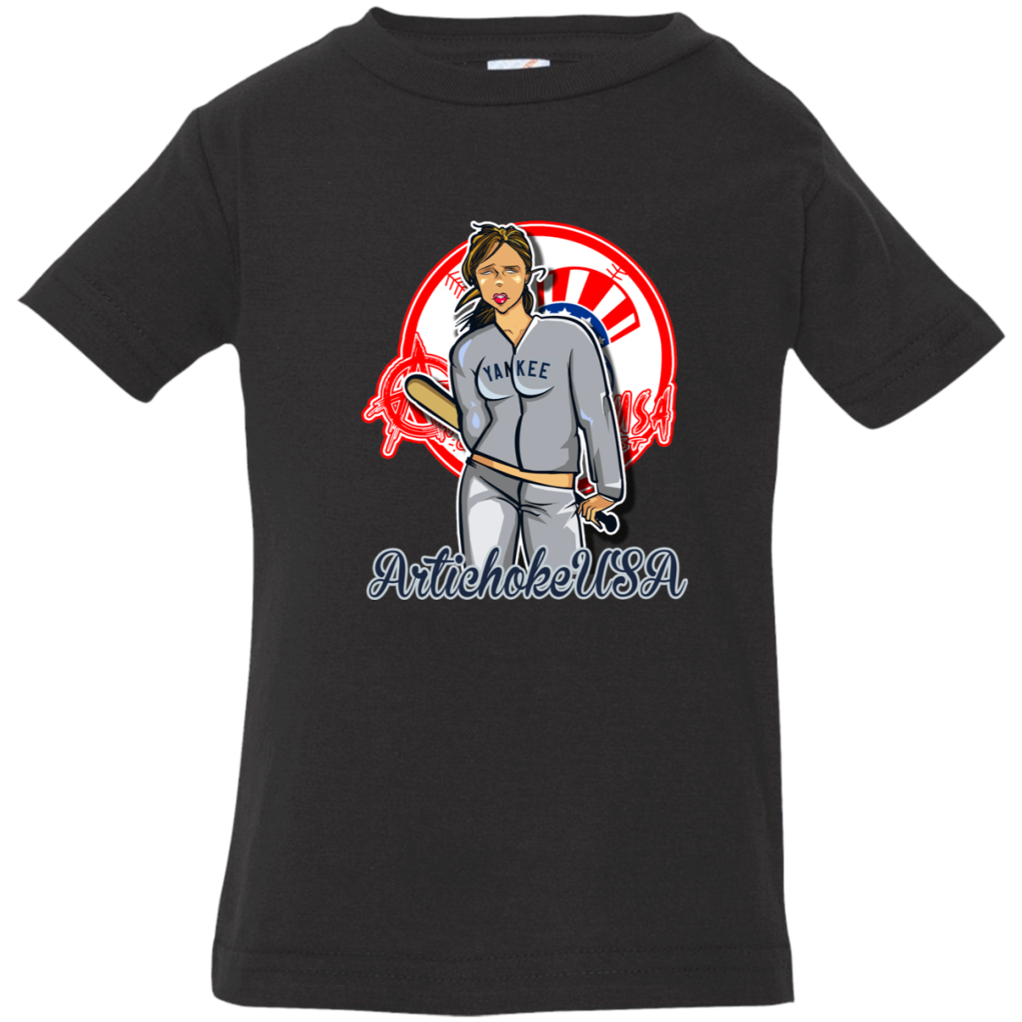 ArtichokeUSA Character and Font Design. Let’s Create Your Own Design Today. Brooklyn. Infant Jersey T-Shirt
