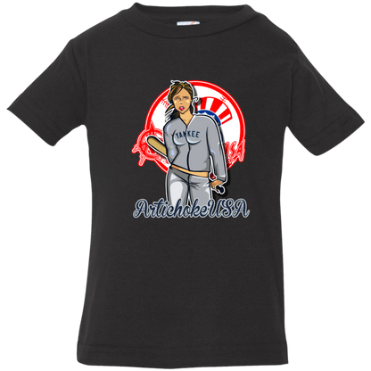 ArtichokeUSA Character and Font Design. Let’s Create Your Own Design Today. Brooklyn. Infant Jersey T-Shirt
