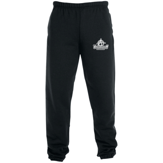 Embroidered Sweatpants with Pockets
